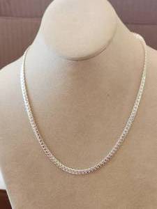 lot 92 image: Very nice silver necklace - marked 925