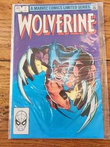 lot 10 image: Marvel Comic - Wolverine #2- 1982