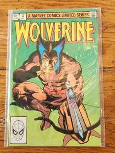 lot 30 image: Marvel Comic - Wolverine #4- 1982