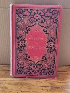 lot 29 image: Vintage Book - Cuentos De Boccacio (Tales of Boccacio)