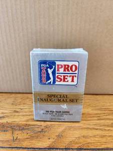lot 8 image: 1990 PGA Tour Pro Set - Special Inaugural set - never opened