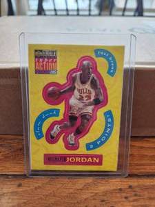 lot 119 image: 1996 Upper Deck collectors choice Michael Jordan basketball card