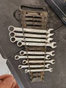 lot 159 image: Selection of Craftsman metric wrenches