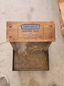 lot 188 image: Craftsman creeper seat