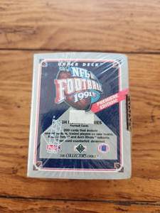 lot 262 image: 1991 Upper Deck high number series football cards - sealed set