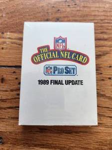 lot 260 image: 1989 Pro Set final update sealed set