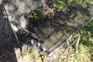 lot 77 image: Metal Bench