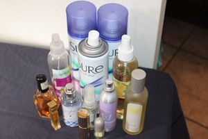lot 33 image: Spray Deoderant and perfumes