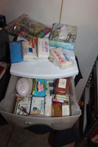 lot 45 image: Soaps and Tissues