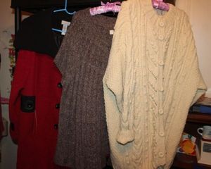 lot 113 image: Sweaters and coat