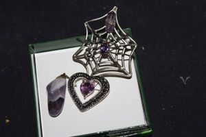 lot 140 image: Amethyst Jewelry