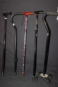 lot 178 image: Selection of Walking Canes