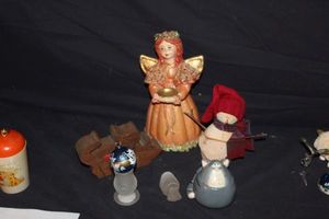 lot 197 image: Angel Candle Holder and More