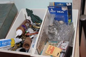 lot 246 image: Crafting Items, Key Tags, Glues and More