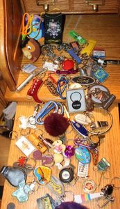 lot 255 image: Large Selection  of Key Chaings