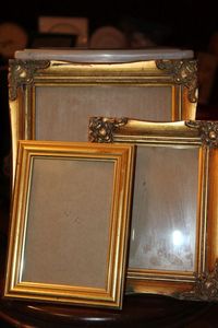 lot 261 image: Photo Frames, 1- 8x10 and 2 - 5x7