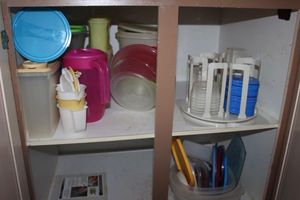 lot 269 image: Plastic Storage Containers, Tupperware, Rubbermaid, As Seen on TV