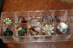 lot 306 image: Selection Of Fashion Rings