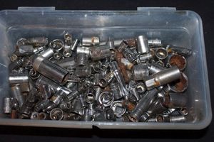 lot 310 image: Large selection and Variety of Sockets Has 14, 38, and 12 Drives