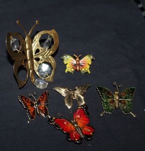 lot 330 image: Butterfly Pendants