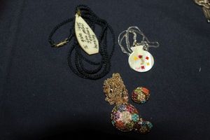 lot 351 image: Matching Necklace and Earrings and More