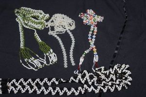 lot 359 image: Native American Beaded Necklace and Tribal Beaded Necklace Collars