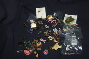 lot 366 image: Generous Variety of Lapel Pins