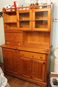 lot 288 image: Kitchen Hutch with Breadbox built in