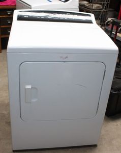 lot 9 image: Whirlpool Cabrio Electric Dryer Model WED70000CM1
