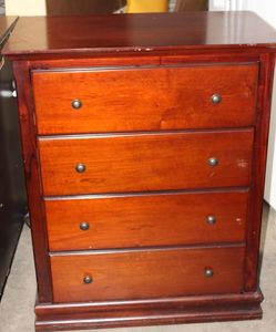 lot 12 image: Tall Dresser 32x18x39