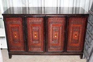 lot 28 image: Vintage Storage Cabniet 53x19x33