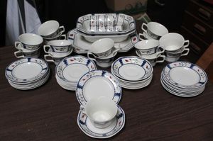 lot 45 image: Dishes Adams Lancaster