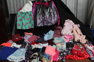 lot 77 image: Large Selection of Girls clothing sizes 10-14 Variety of clothing