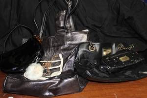 lot 78 image: Womens Purses Including Leather Niclole purse and Wallet