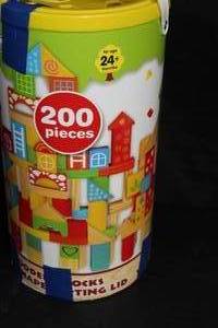 lot 142 image: Wooden Building Blocks