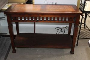 lot 73 image: Wooden Sofa Table 47x20x32