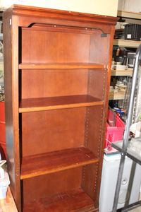lot 92 image: Bookcase 30x14x72