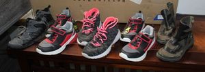 lot 99 image: Five Pairs of Childrens Shoes Variety of Sizes