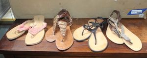 lot 111 image: Four Pairs of Womens Sandals