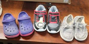 lot 112 image: Three Pairs of Childrens Shoes
