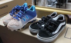lot 113 image: Cleets and Tennis Shoes