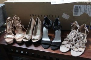 lot 115 image: Four Pairs of Womens High Heels