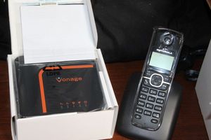 lot 161 image: Vonage Phone System and Phone