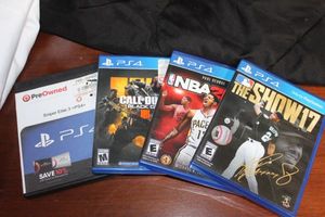 lot 171 image: Four PS4 Games