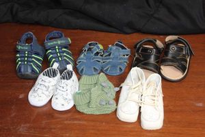 lot 179 image: Six Pairs of Toddler Shoes
