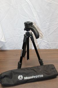 lot 193 image: Manfrotto Compact Action Tripod