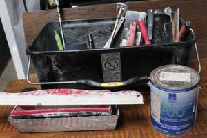 lot 209 image: Painting Tools as shown