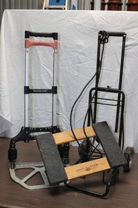 lot 243 image: Folding Dollie and Folding Two Wheel Cart, Also Moving Dollie