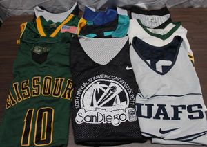 lot 267 image: Varity of Basketball Jerseys