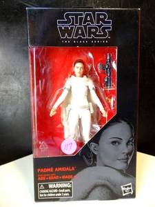 lot 117 image: STAR WARS The Black Series 6 Padme Amidala #81 Action Figure DISNEY HASBRO NEW $$